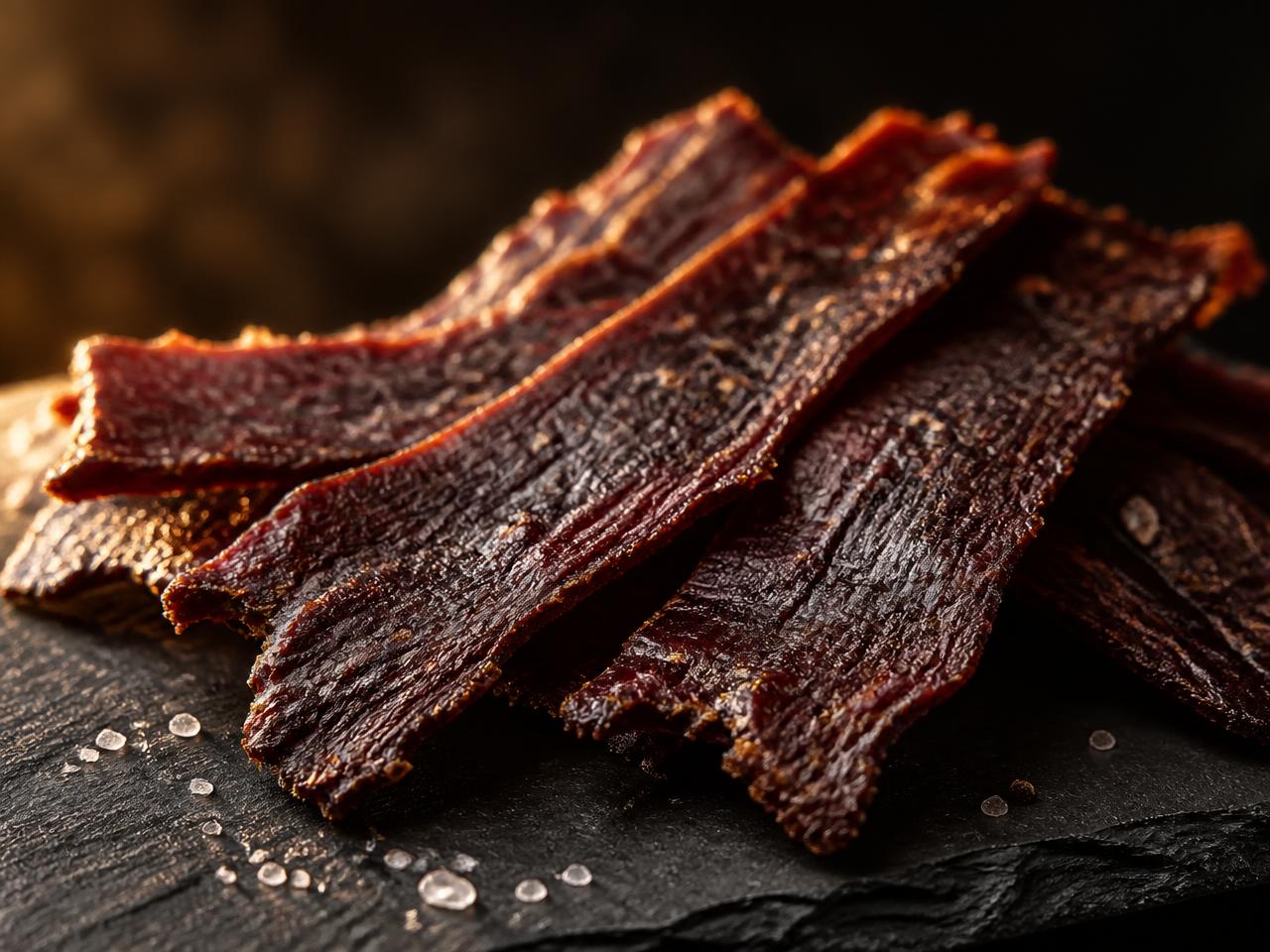 MichYerk jerky strips with sea salt